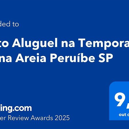 Apto Aluguel na Temporada Pé na Areia Peruíbe SP Esterno foto