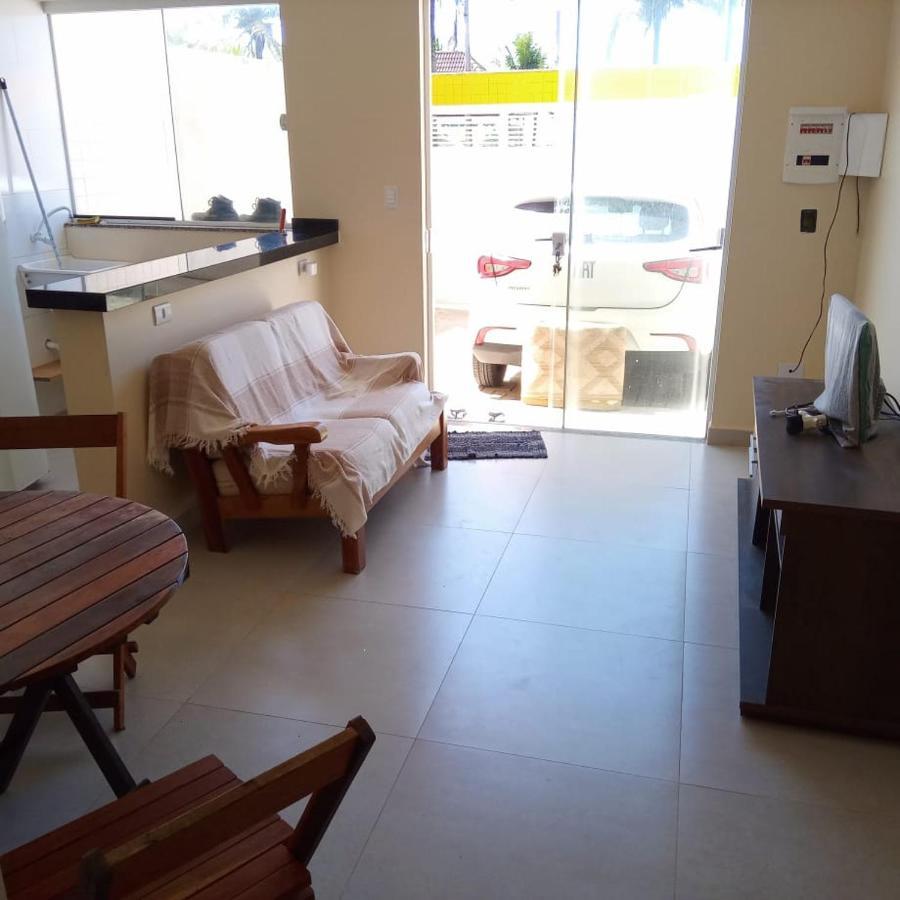 Apto Aluguel na Temporada Pé na Areia Peruíbe SP Esterno foto