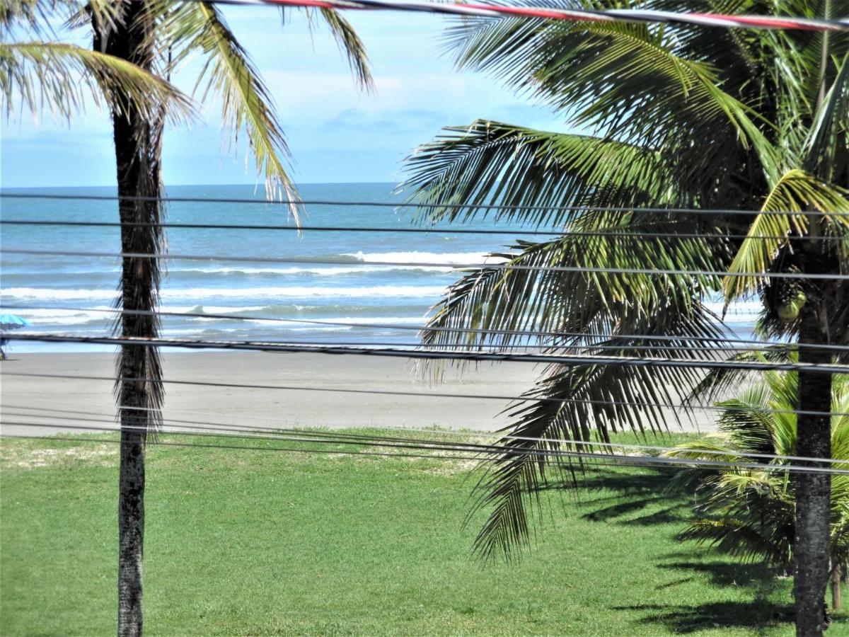 Apto Aluguel na Temporada Pé na Areia Peruíbe SP Esterno foto